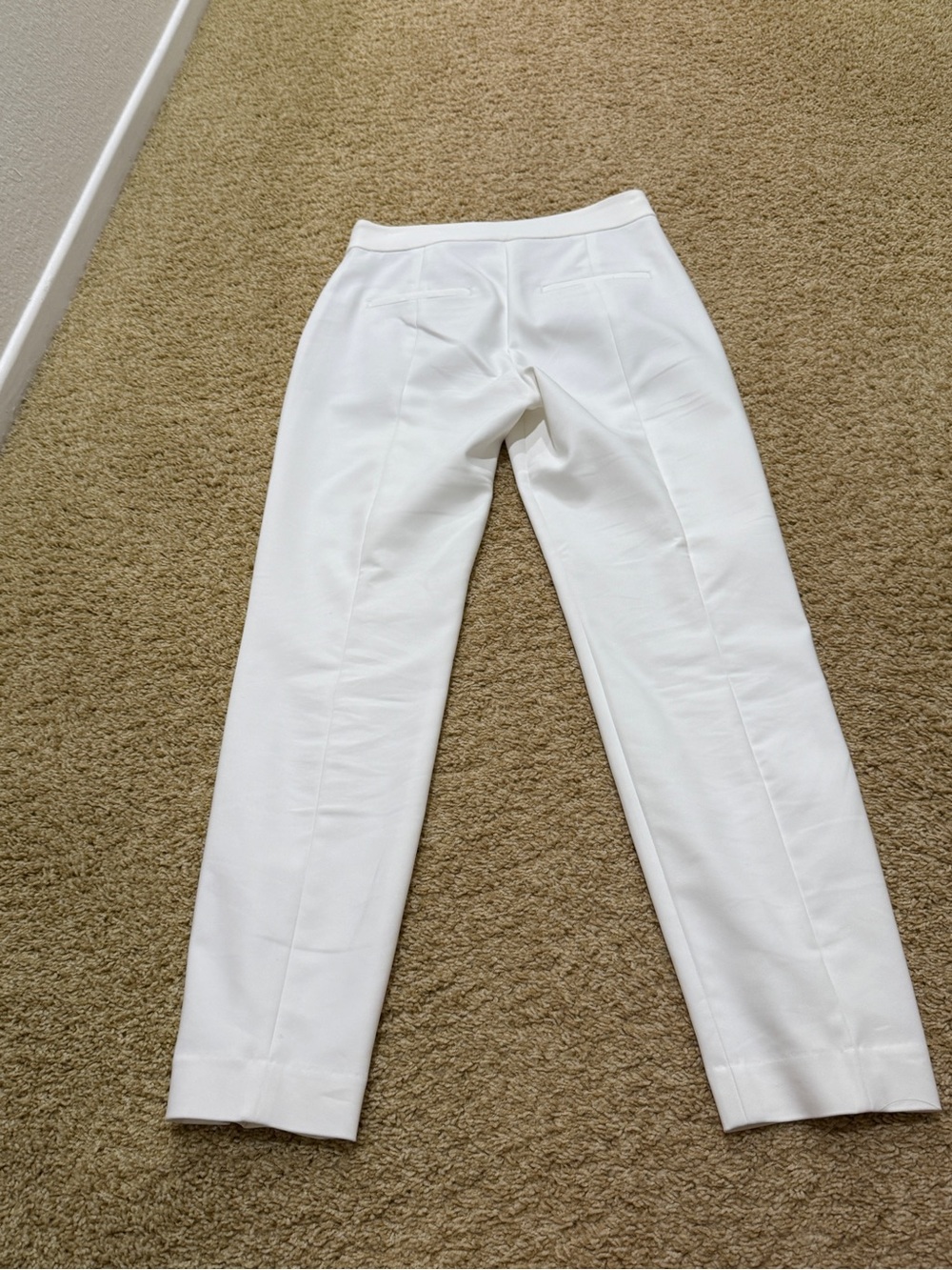 Express White High-Rise Dress Pants - Picture 2 of 4